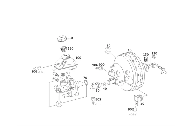 Kit de piezas de freno original Mercedes Benz S600 S65 AMG 1994-2013 2214302530 Foto 1 de 1