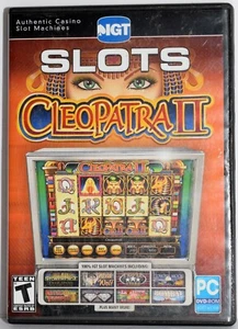 IGT Slots: Cleopatra II Slots Game 2012 DVD-ROM para PC Windows - Imagen 1 de 3