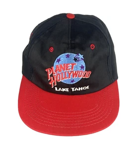 Gorra Planet Hollywood Lake Tahoe Snapback Negra y Roja - ¡Genial! - Imagen 1 de 5