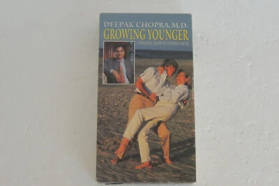 Growing Younger (VHS, 1994) Dr. Deepak Chopra Time Life - Image 1 of 2