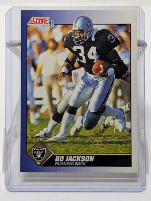 1991 Score - #100 Bo Jackson Mint - Image 1 of 2