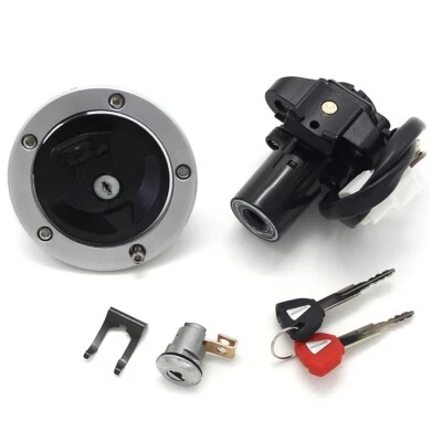 Ignition Switch Gas Cap Lock Keys set for Kawasaki ZX636 Z1000SX 27048-5024 Foto 1 de 4