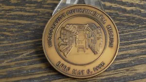 Vintage NASA 51B Challenger Microgravity Enviromental Mission Coin #330W - Bild 1 von 8