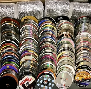 500 + DVD CD VIDEO GAME Lot BULK Wholesale! 500 Lot! Great Buy! BUY 3 Get 1 FREE - Imagen 1 de 12