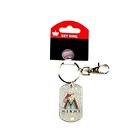 2x MLB Miami Marlins Baseball Official Merch Glitter Series Key Ring Keychain