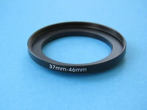 37mm to 46mm Step Up Step-Up Ring Camera Lens Filter Adapter Ring 37mm-46mm - Picture 1 of 2
