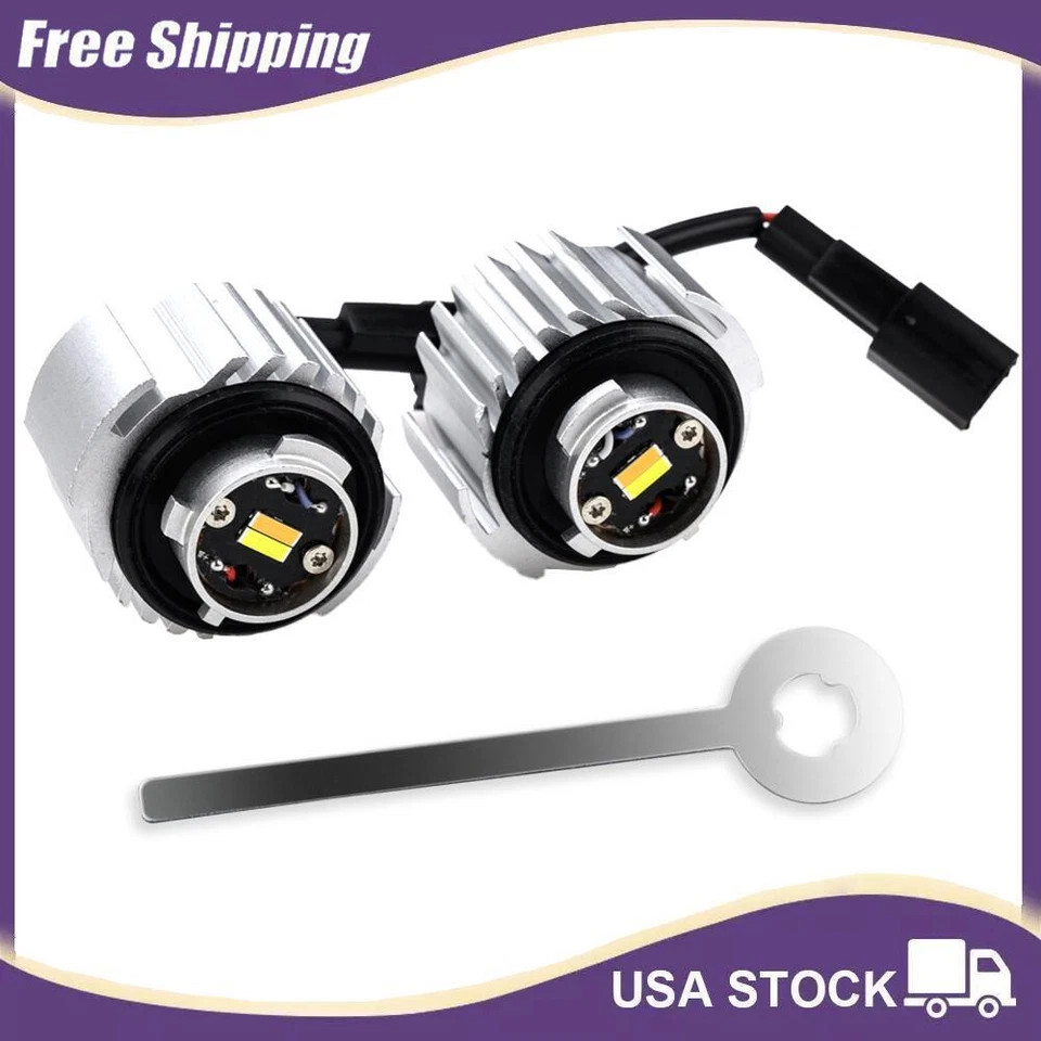 Bombillas antiniebla delanteras LED L1B amarillas/blancas para Honda Civic Accord Ridgeline CR-V Foto 1 de 4