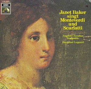 JANET BAKER Mezzosoprano MONTEVERDI SCARLATTI Cantata LEPPARD EMI C063-2058 Gold - Imagen 1 de 3