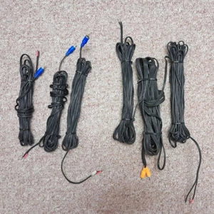Cable de alimentación de CA negro Bose Acoustimass 15 II y 3 cables de altavoz delanteros 2 traseros - Imagen 1 de 1