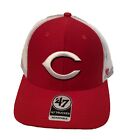 NEW Cincinnati Reds MLB '47 Brand Trucker Mesh  Adjustable Snapback  Hat Cap