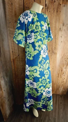 Liberty House by Tori Richard  Hawaiian Mumu Dress -No Size Tag See Measurements - Image 1 of 4