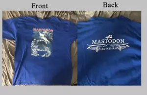 Mastodon Leviathan Megalodon 2005 T-shirt, size S-5XL - Bild 1 von 4