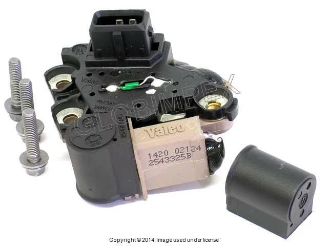 BMW E39 E46 Voltage Regulator for Alternator VALEO OEM + 1 year Warranty - Image 1 of 1