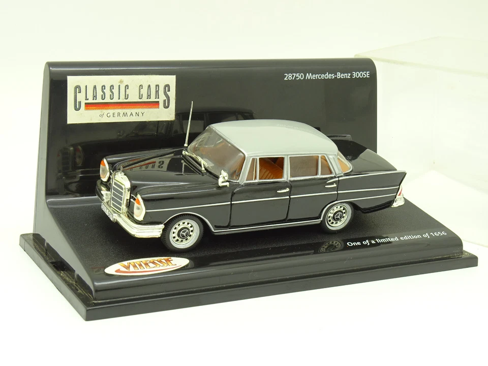 Velocità 1/43 - Mercedes 300 SE Nera 1961 - Immagine 1 di 1