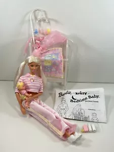 Barbie and Krissy Bedtime Baby 28510 Mattel 2000 - Picture 1 of 11