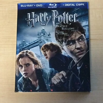 BLU-RAY - HARRY POTTER and the DEATHLY HALLOWS Part 1 - DVD and Slipcover - Image 1 of 4