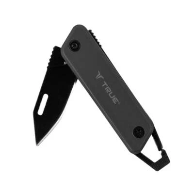 Cuchillo Llavero Moderno TRUE Utility TRU-KNF-0002 Nuevo Sellado en Caja Gris Foto 1 de 4