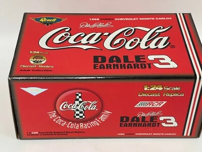 1/24 Revell Nascar Club Dale Earnhardt Chevy Monte Carlo Coca Cola 1998 CS3054 - Immagine 1 di 4