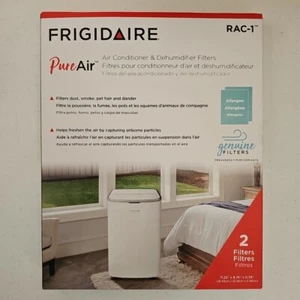 2-Pack FRIGIDAIRE PureAir RAC-1 Dehumidifier Allergen Air Filters - Picture 1 of 2