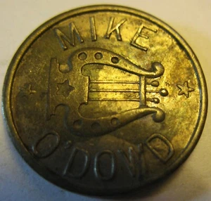 Vintage 1950s or Earlier Rare Mike O'Doud Token From a Minnesota Collection - Picture 1 of 3