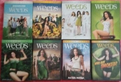 Weeds Complete DVD Lot Seasons 1-8 - Mary-Louise Parker Showtime TV Series - Image 1 of 4