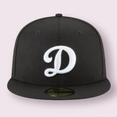Los Angeles Dodgers LAD Authentic MLB "D" Logo New Era 59FIFTY 5950 Fitted Cap - Image 1 of 3