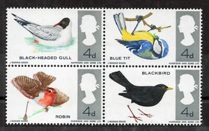 1966 British Birds (ord) spectacular printing error. Fine unmounted mint. - Picture 1 of 2