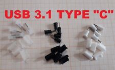 USB 3.1 type "C" tappi nero, bianco o trasparente stopper