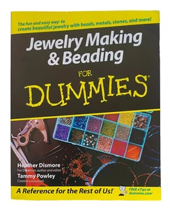 Jewelry Making & Beading for Dummies, Paperback Book - By Heather Dismore - New - Picture 1 of 5