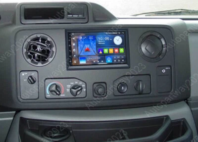 For Ford E-250 E-350 Super Duty 2009-2014 7" Android 15 Carplay Car Radio Stereo - Image 1 of 4
