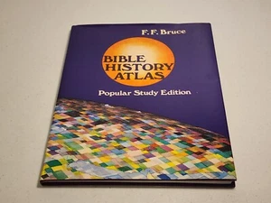 Bible History Atlas by F. F. Bruce (2015, Perfect) HCDJ - Picture 1 of 8