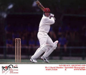Ian Healy Queensland Old Player Cricket Photo 1 - Picture 1 of 1