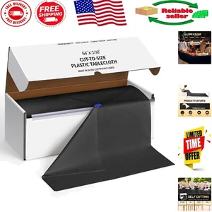 Thicker PEVA Disposable Tablecloth Roll for Parties - Custom Sizes Made Easy - Picture 1 of 9