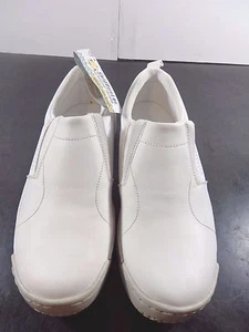 Skidbuster S 109 Athletic Slip On Shoes Men's 7.5 W Slip Resistant White - Picture 1 of 7