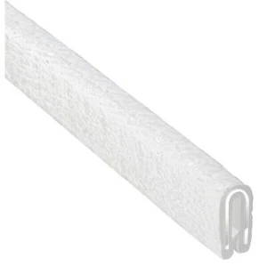 Edge Trim, 5m of Aluminium Reinforced PVC White Edge Trim T/S 1.5-4mm Thick. - Picture 1 of 3