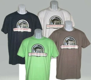 FLBASSTOURNAMENTS  T-SHIRT Tee Florida Bass Fishing S M L XL blue green white - Picture 1 of 8