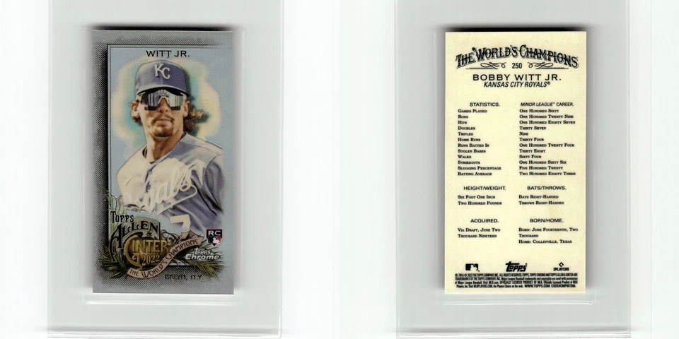 2022 TOPPS ALLEN & GINTER CHROME MINI YOU PICK FROM LIST - Image 1 of 1