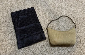 Bolso de hombro Gucci para mujer de lona dorado 005.0813 - Imagen 1 de 15