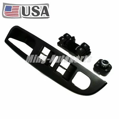 Juego de interruptores de espejo retrovisor ventana principal para VW Jetta 06-10 Golf GTI MK5 1K4868049C EE. UU. Foto 1 de 4