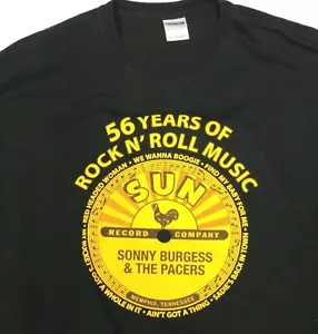 Camiseta Sonny Burgess & The Pacers Para Hombre 2XL Sun Record Rock n Roll Música Memphis - Imagen 1 de 4