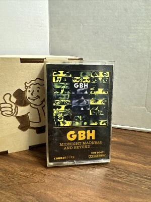 GBH Midnight madness and beyond, cassette Released In 1986, punk Rock - Image 1 of 4