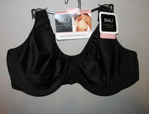 Sujetador minimizador negro Bali 'Beautifully You' (talla 42DD) NUEVO CON ETIQUETAS - Imagen 1 de 4