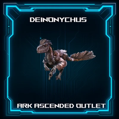 Deinonychus-NEW!!!-Valguero-Ark Survival Ascended-Dino- Top-PC/XBOX/PS5 PvE ASA - Image 1 of 3