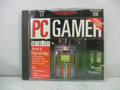 PC Gamer Magazine CD - Heroes of Might & Magic - Hexen - Disc 2.2 March 1996 - Image 1 of 3