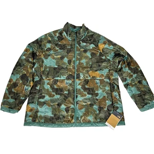 Women's THE NORTH FACE Circaloft 2XL Quilted Jacket Fullzip Dark Sage Camo B11-7 - Picture 1 of 9