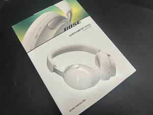 Original BOSE QuietComfort Ultra Noise Canceling Headphones  White- SEALED - Picture 1 of 5