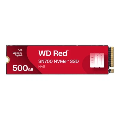 WD Red SN700 500GB NVMe SSD for NAS High Performance Reliable Storage - Image 1 of 4