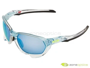 Oakley Plazma Polarized Sunglasses OO9019-1559 Blue Ice/Prizm Deep Water - Picture 1 of 1
