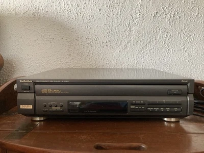 Carrusel de disco compacto cambiador de 5 CD Mash Technics SL-PD807 1991 Foto 1 de 4