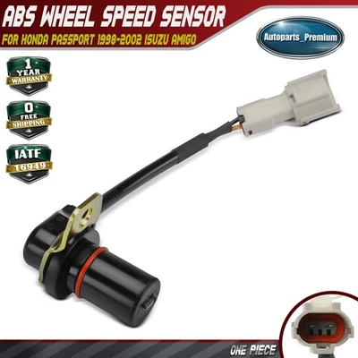 Sensor de velocidad de rueda ABS para Honda Passport 1998-2002 Isuzu Amigo 1998-2000 Axiom Foto 1 de 4